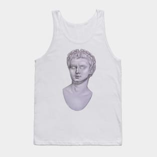 Julius Caesar Greek Roman statue pencil Tank Top